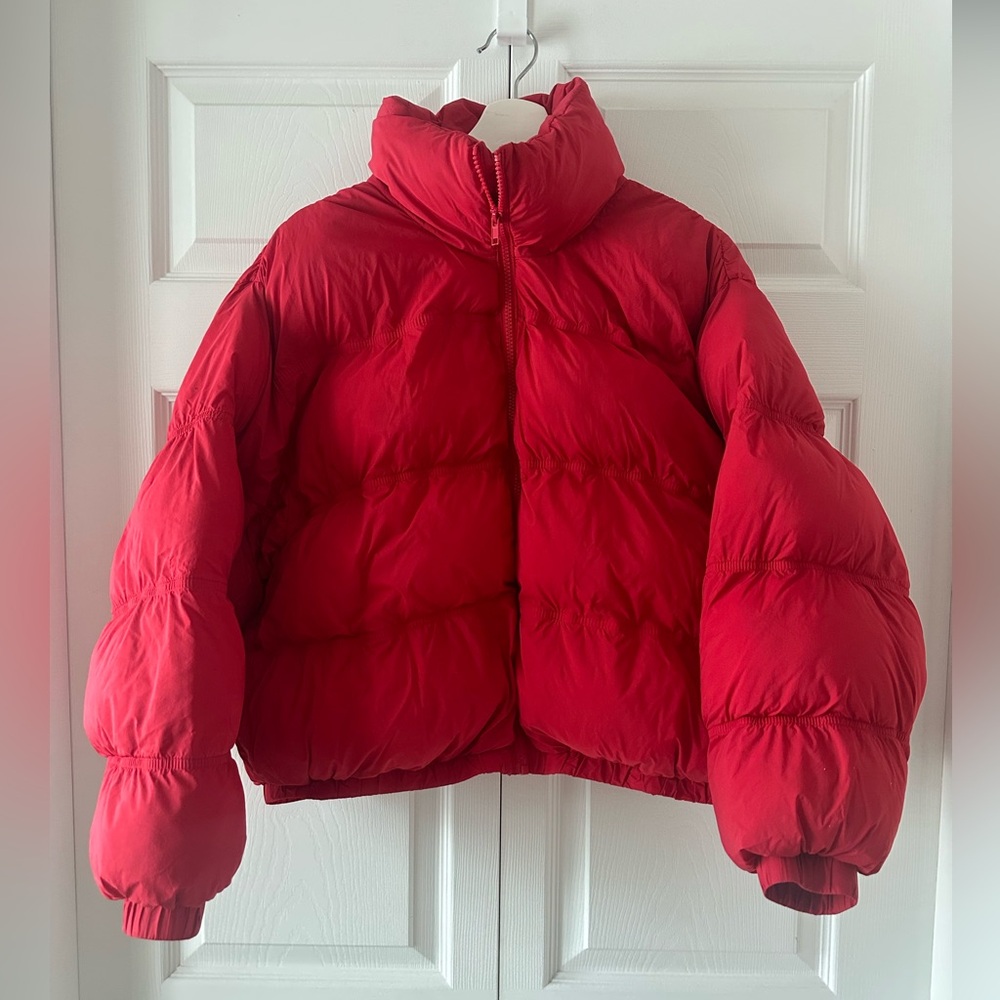 Red Puffer Jacket